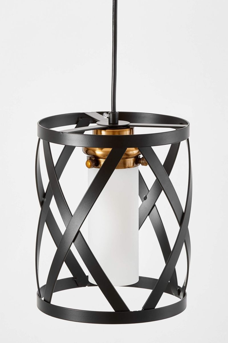 подвесной светильник lumina deco astila ldp 1242-1 bk+md