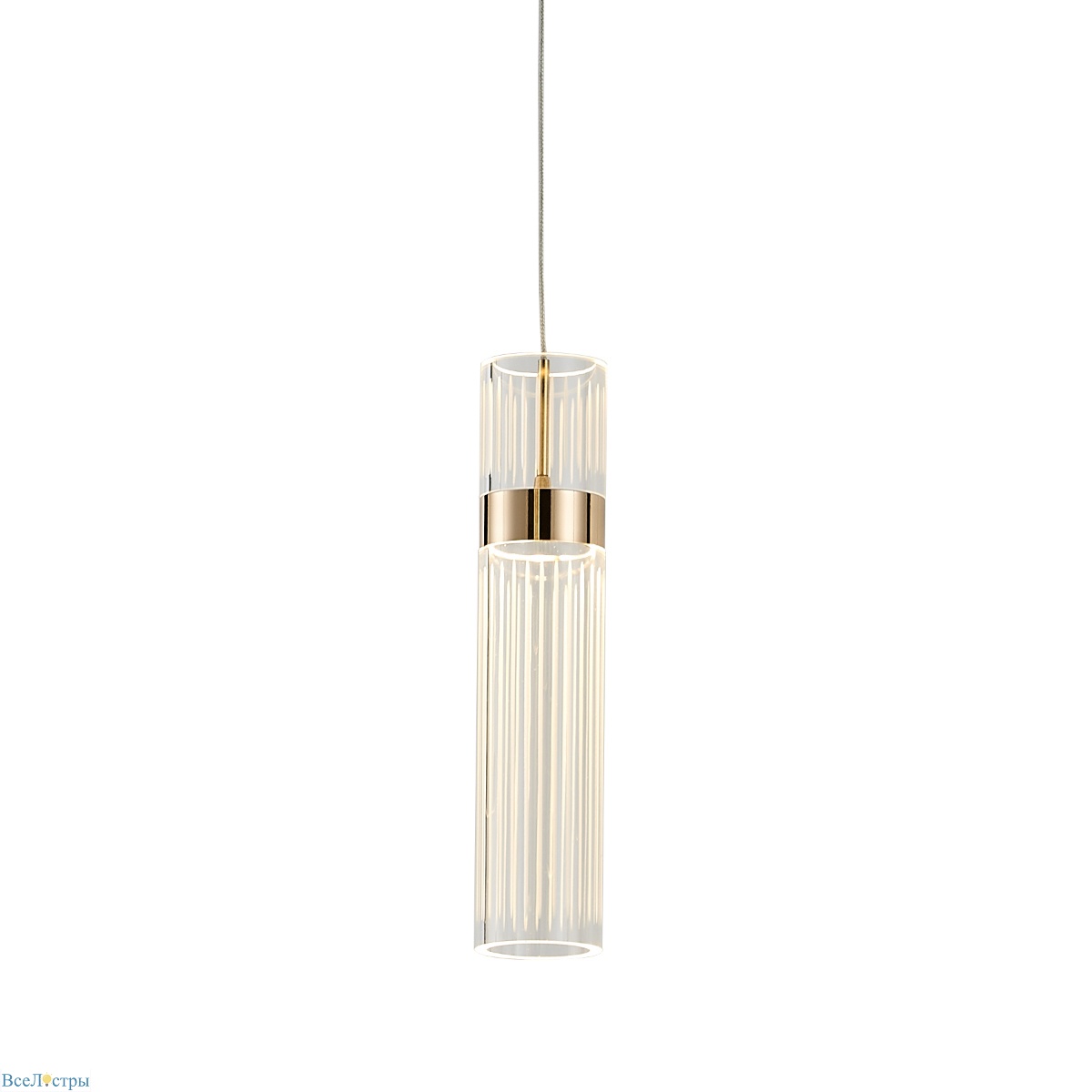подвесной светильник delight collection om2367-f1 french gold
