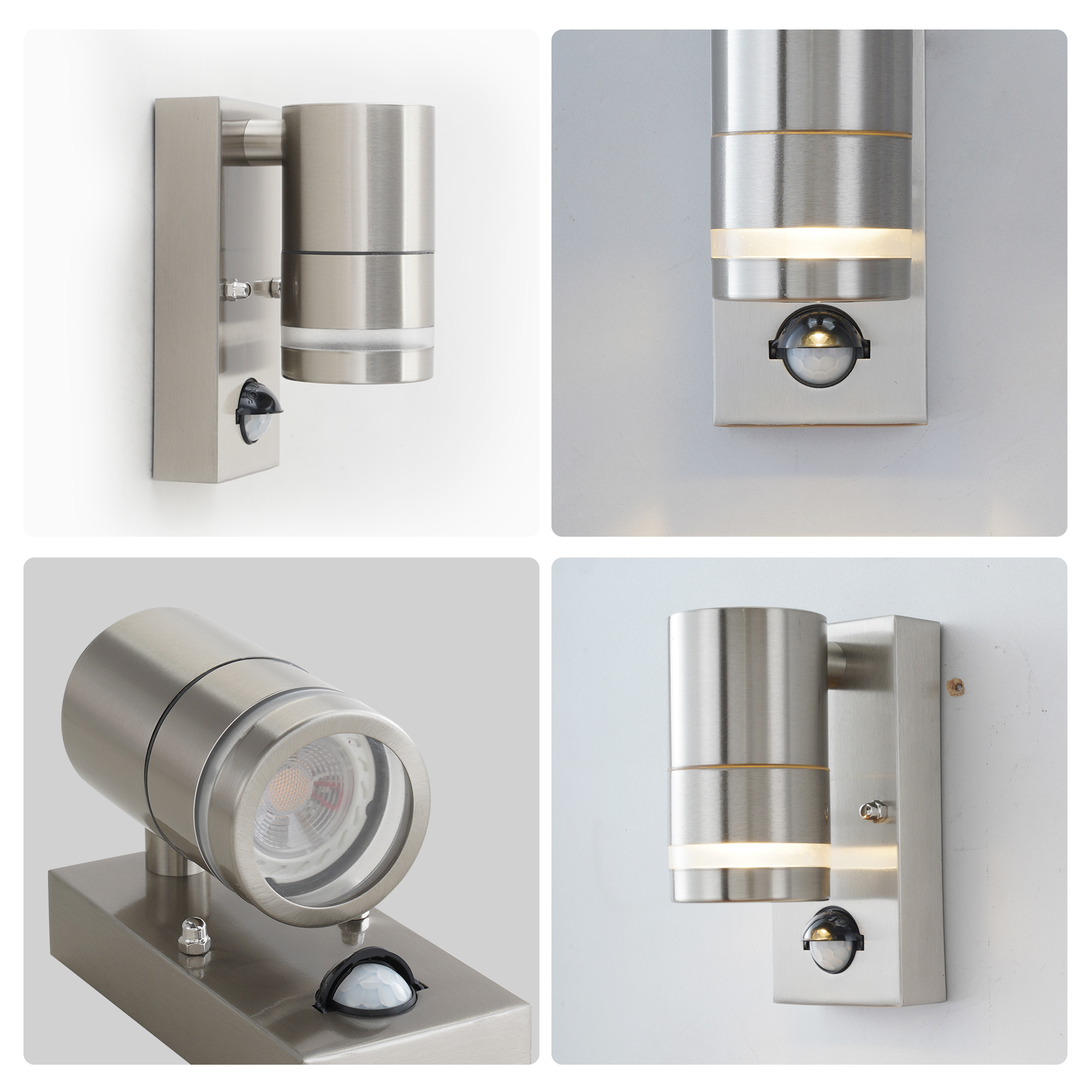 уличный настенный светильник apeyron chrome 11-113