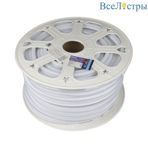 ULS-N21-2835-120LED/m-8mm-IP67-220V-8W/m-50M-BLUE бобина