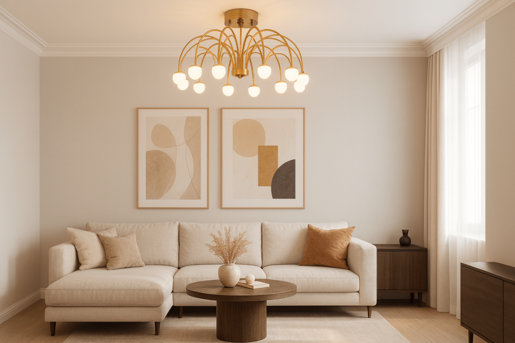 Люстра на штанге Eurosvet Ragno