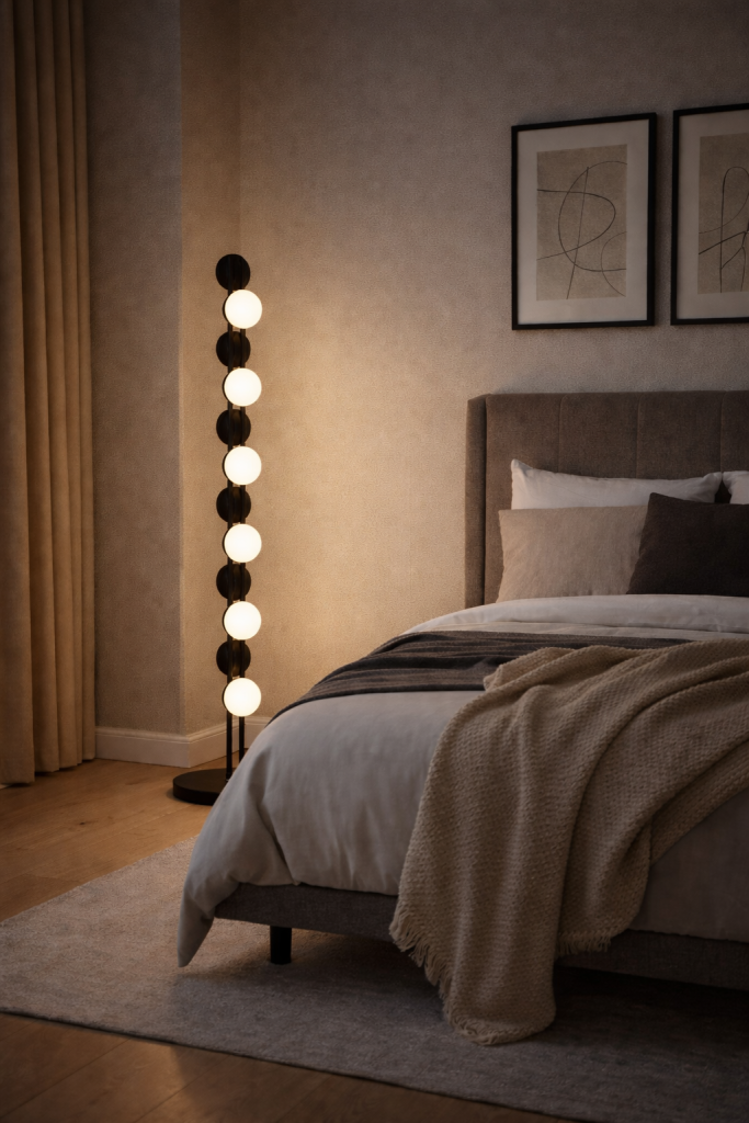 торшер St Luce в спальне.png
