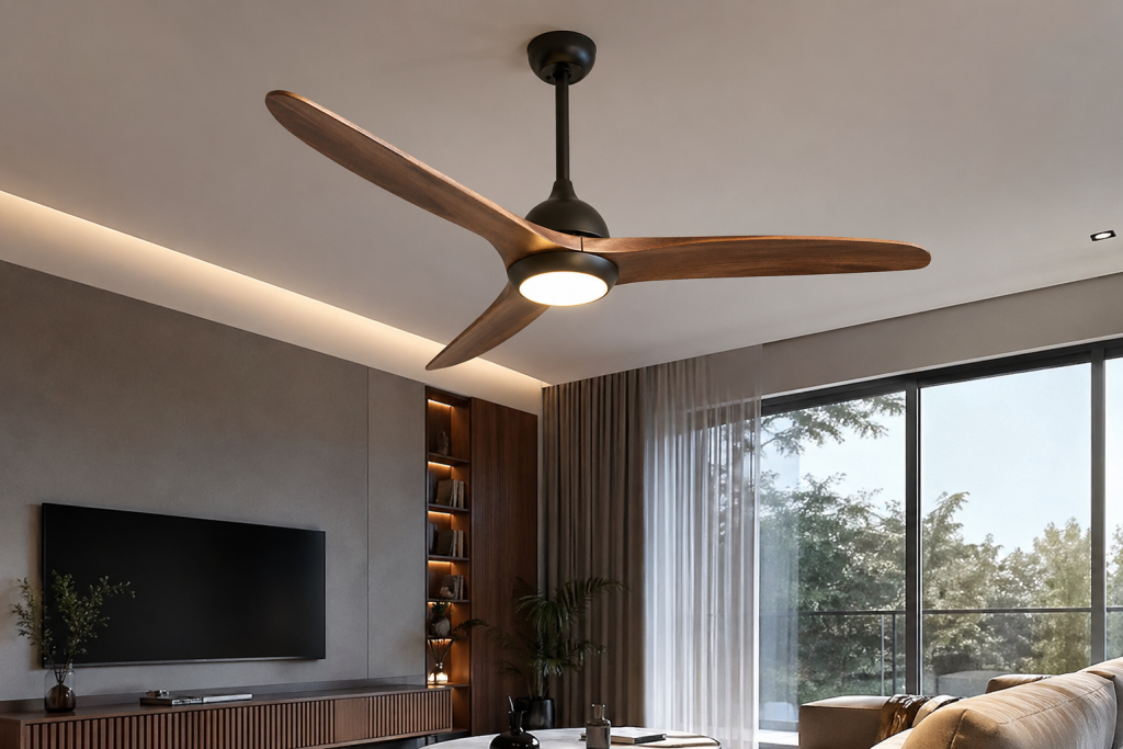 люстра вентилятор в современной гостиной.png