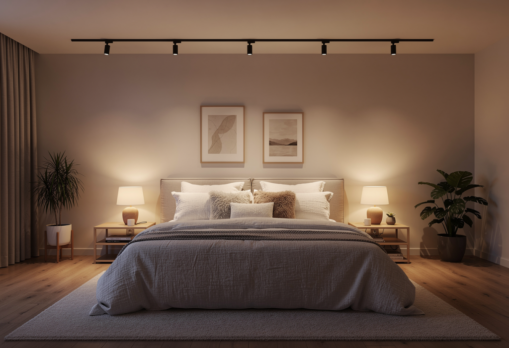 шинопровод со светильниками в спальне.png