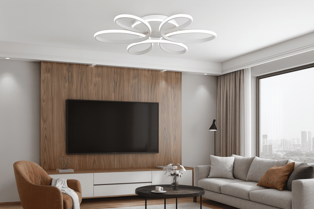 Citilux Сезар Smart в гостиной