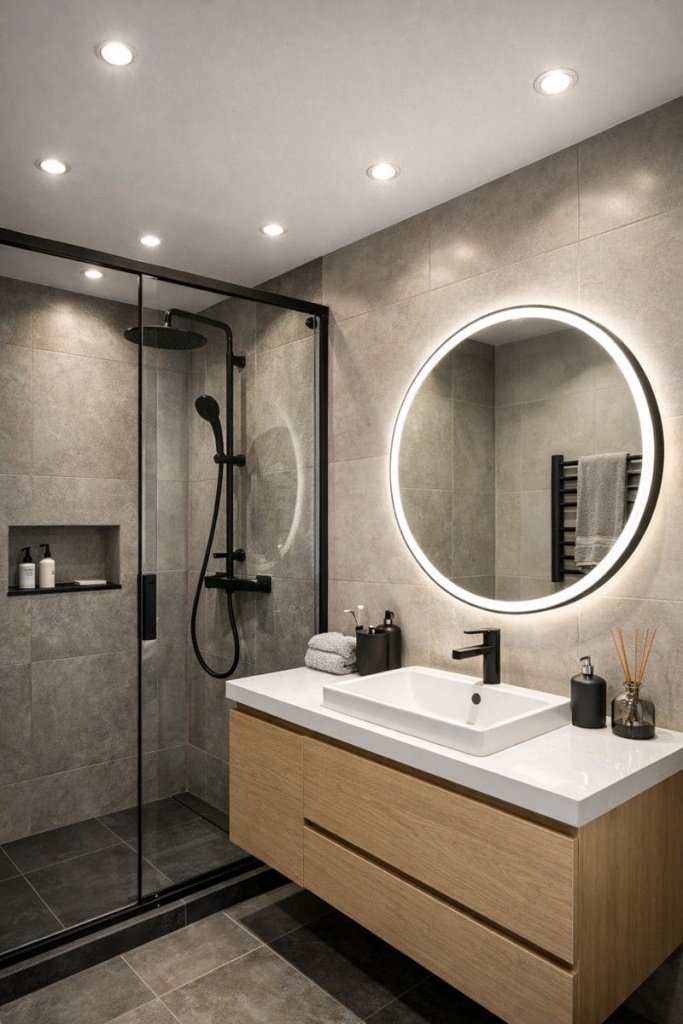 Влагостойкий точечный светильник для ванной IP44.jpg