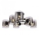 потолочная люстра arte milano amalfi 324308/6 bk+fg