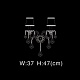 бра cedan mb09027007-2a illuminati