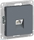 розетка телефонная rj11 systeme electric atlasdesign грифель atn000781