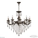 подвесная люстра bohemia ivele crystal al78101/10/250 b sgb