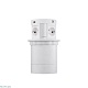 блок розеток 107j (4 секции, 2 usb и rj-45) mebax 00-00001172
