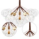 подвесная люстра delight collection 9087/3 brown
