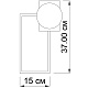 настенный светильник imperium loft sian 167363-26