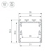 алюминиевый профиль arlight line-s-3535-2500 white 041833