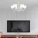 подвесная люстра arte milano 342837/6 wt+sl