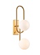 бра indigo opaco 11015/2w brass v000151