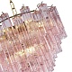 подвесная люстра delight collection owd2093-d75 gold/pink