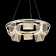 подвесная люстра led4u l7706-630 gd