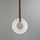 подвесной светильник delight collection 6468/d300 brown/white