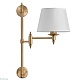 бра crystal lux poesia ap1 brass