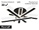 потолочная люстра ambrella light acrylica original fa8906