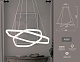 подвесной светодиодный светильник ambrella light comfort fl360