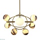 люстра на штанге delight collection planet kg1122p-7b brass