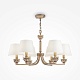 подвесная люстра maytoni barbara h003pl-06mg