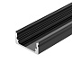 профиль arlight line-1708-2000 anod black 040299