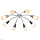 потолочная люстра escada aquilegia 1100/8p chrome