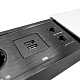 блок розеток jx (slide top) (2 секции rj-45 + 2 usb с кабелем питания) mebax 00-00002890