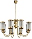 люстра на штанге kutek olzano olz-zw-8(p)