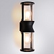 уличный настенный светильник arte lamp minchir a8306al-2bk