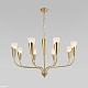 подвесная люстра eurosvet 60167/8 латунь smart a068281