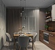 встраиваемый светильник denkirs dk2401-bk