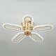 потолочная люстра led4u l8450-5
