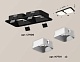 комплект встраиваемого светильника ambrella light techno spot xc (c7906, n7701) xc7906001