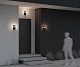 уличный настенный светильник maytoni candle o449wl-01gf