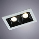 встраиваемый светодиодный светильник arte lamp grill a3153pl-2bk