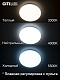 потолочная светодиодная люстра citilux симпла cl714330g