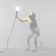настольная лампа monkey lamp outdoor standing seletti