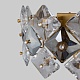 настенный светильник bogate's 371/3 strotskis a067826
