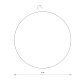 настенный светильник nowodvorski ring led l 10353
