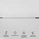 трековый светодиодный светильник elektrostandard slim magnetic 85080/01 a063541