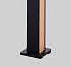 уличный светильник delight collection gr0224-1a black/wood