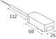 коннектор питания для магнитного шинопровода italline it09-9025 black