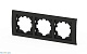 рамка трехместная elbi zena platin 500-073700-227