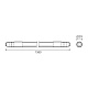 линейный светильник gauss compact 843424236