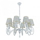 подвесная люстра arte milano 347203/8 wt+g