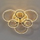 потолочная светодиодная люстра escada enigma 10225/6led gold